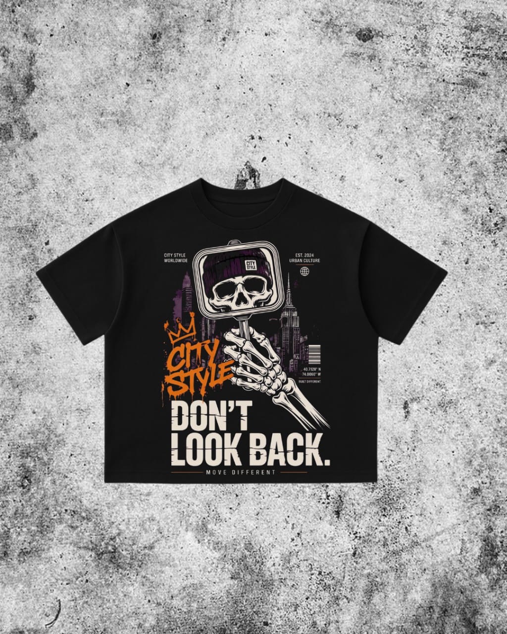 City Style - Don't Look Back Tee